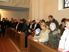 Az ünnepi gyülekezet zsoltáréneklése