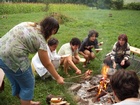 2009. augusztus - Csendeshét - szalonnasütés