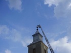 Villámkár javítása a szentgáli templomon 6.